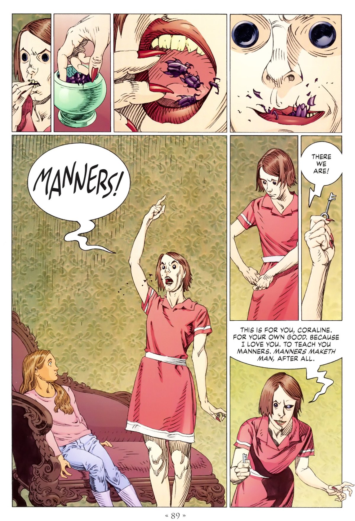 Нил Гейман Коралина Крис Риддел