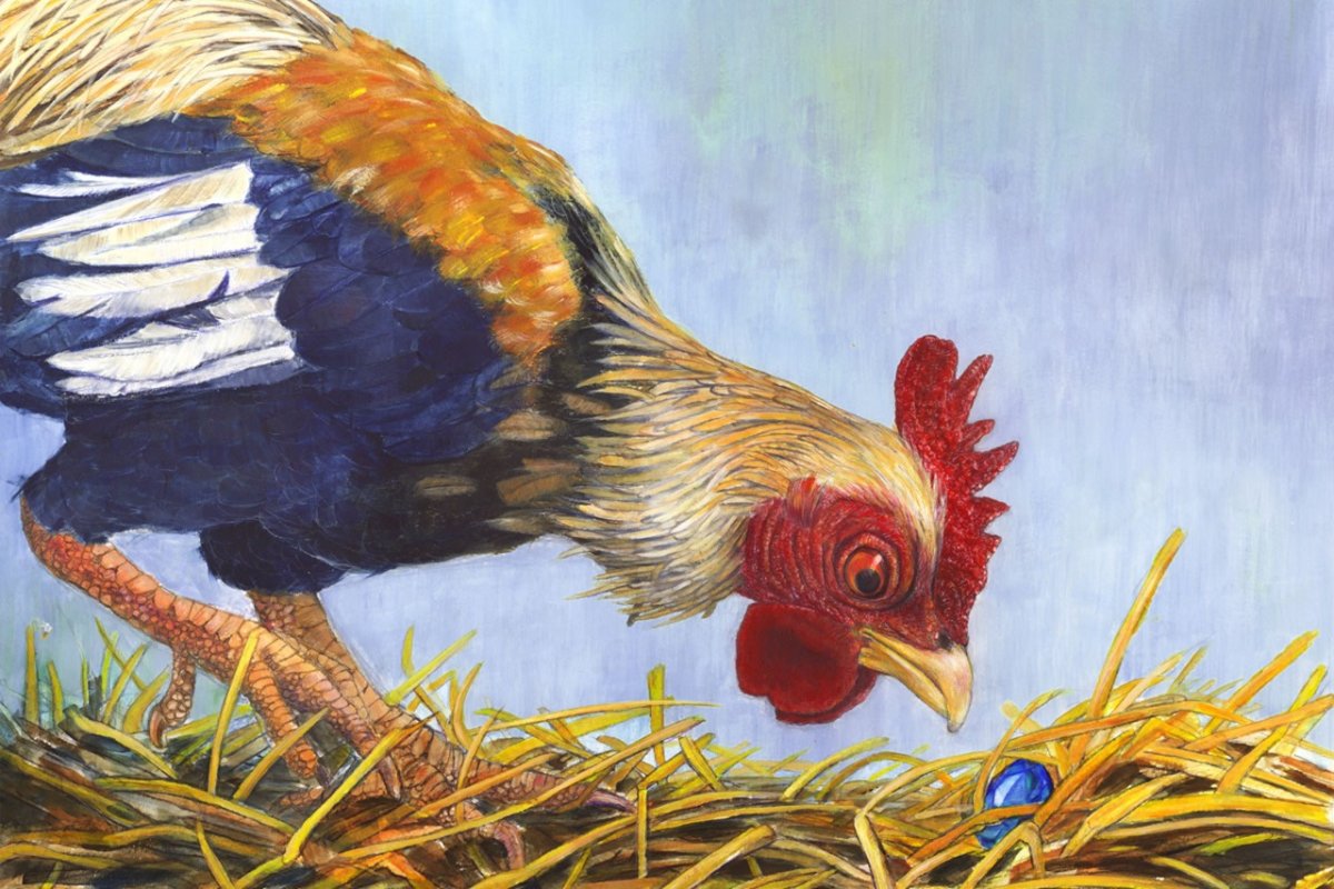 Петушок золотой гребешок толстой