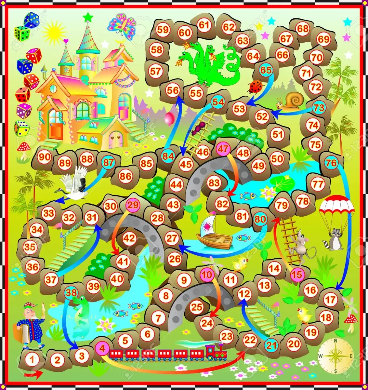 Игры с кубиками для детей