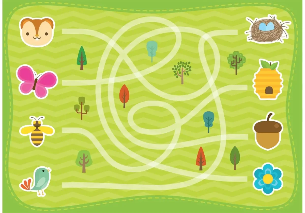 Игра Лесная тропинка Лабиринт