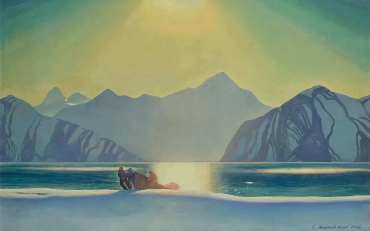 Рокуэлл Кент пейзажи Гренландии