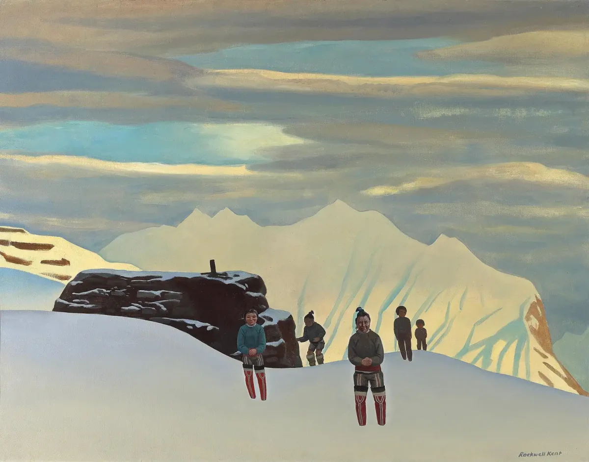 Рокуэлл Кент «люди и горы» 1909