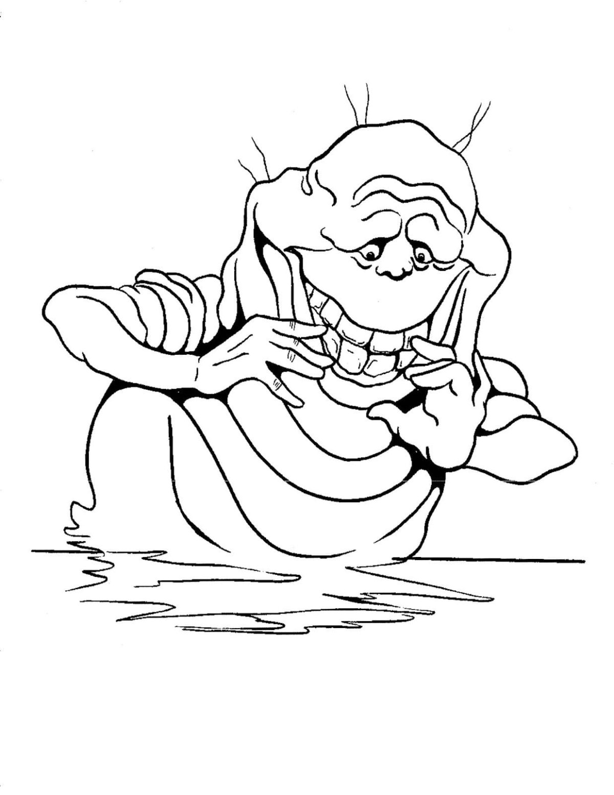 Охотники за привидениями раскраска