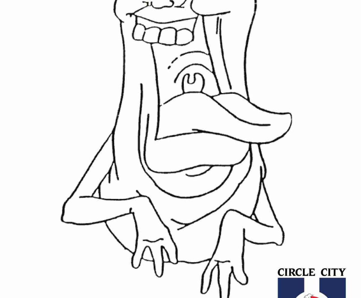 Раскраска ЛИЗУН из охотников за привидениями