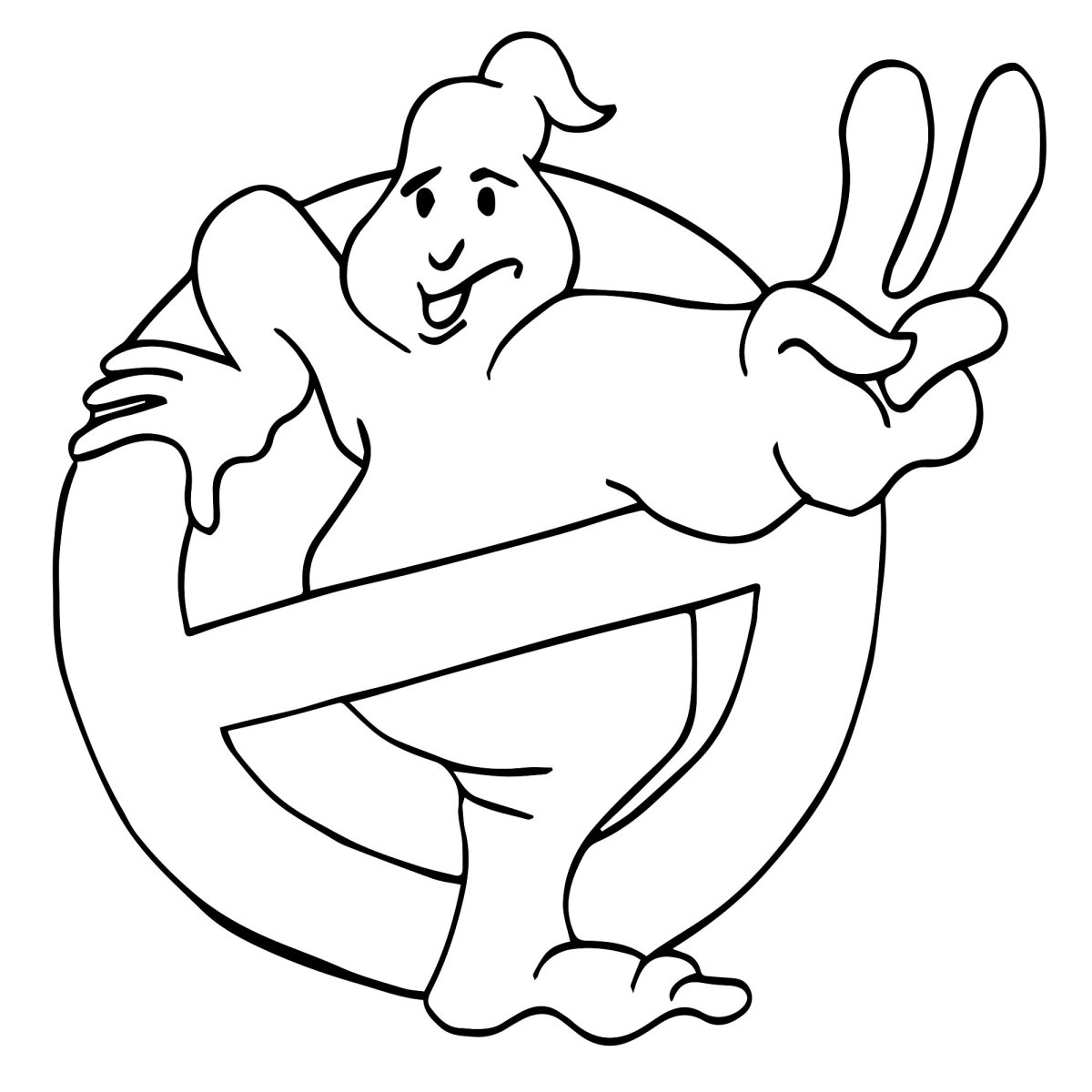 Охотники за привидениями раскраска