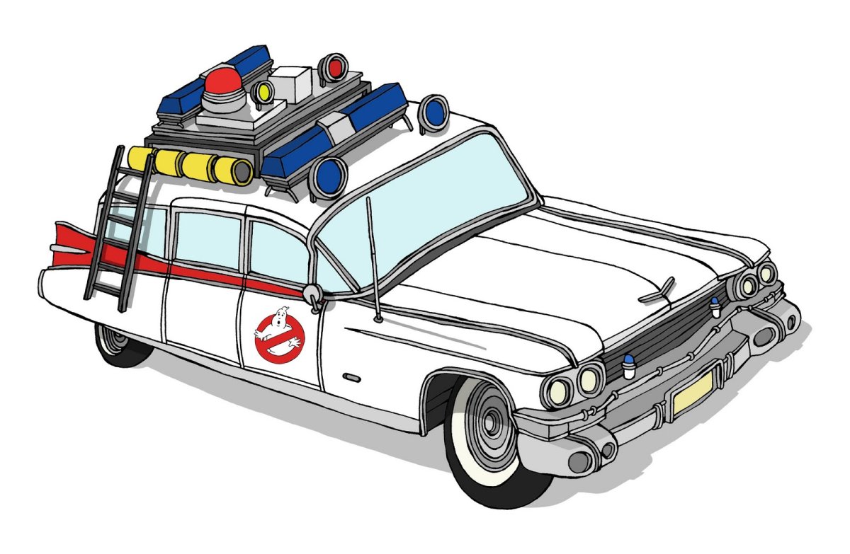 Ecto 1 чертежи