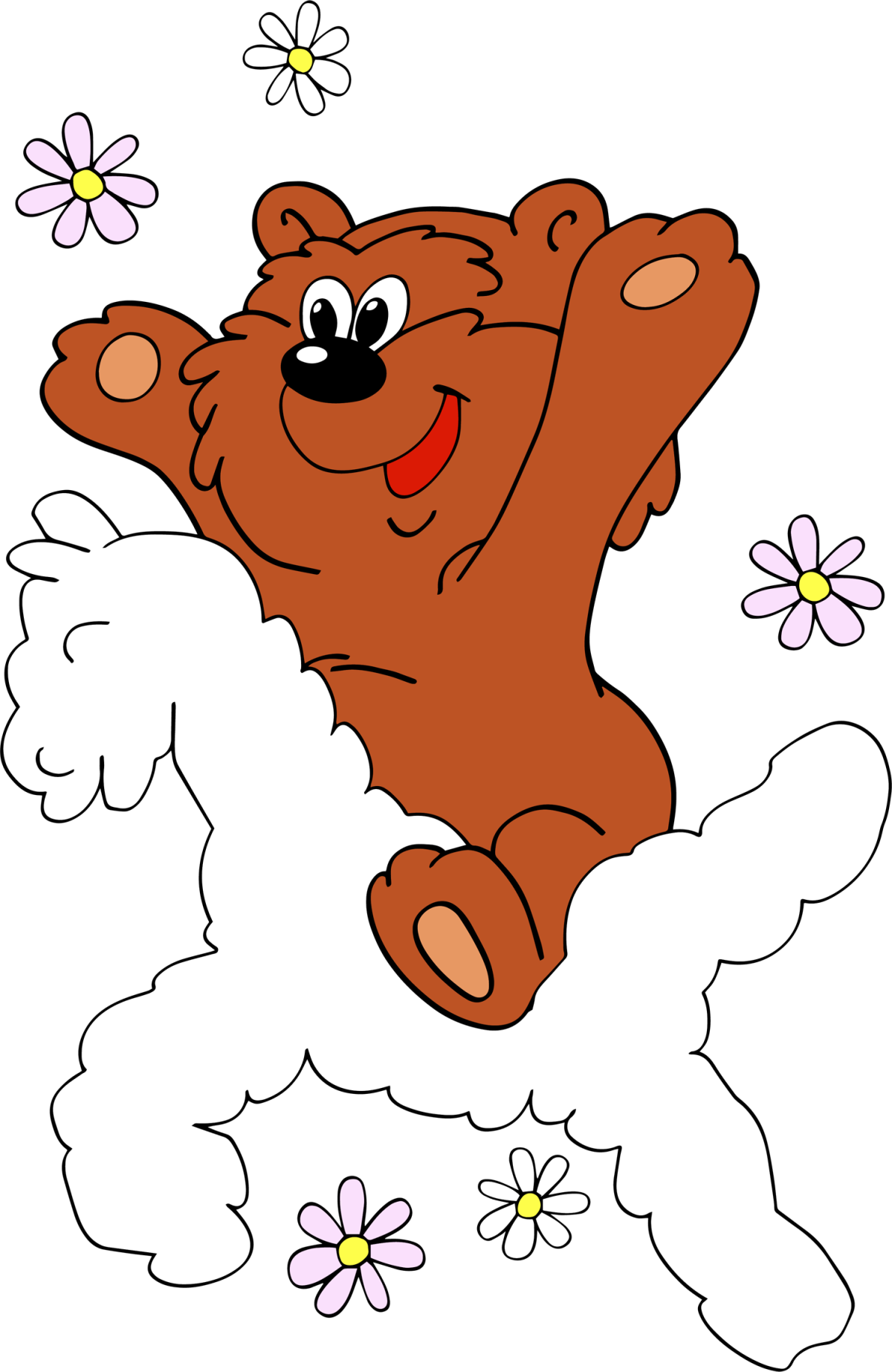 Гномы из Белоснежки раскраска