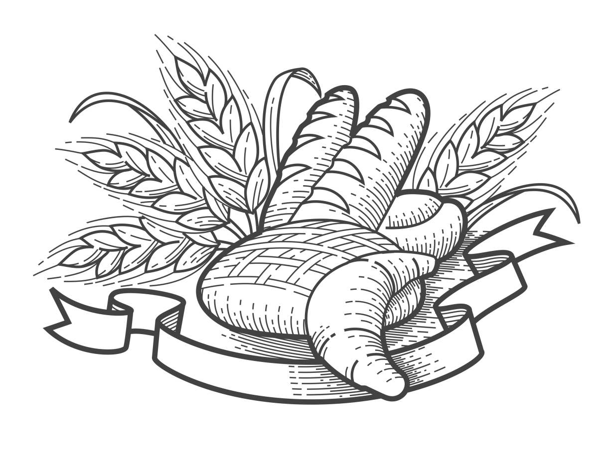 Хлебобулочные изделия рисунок