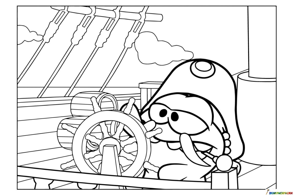 Ням Ням карандашом