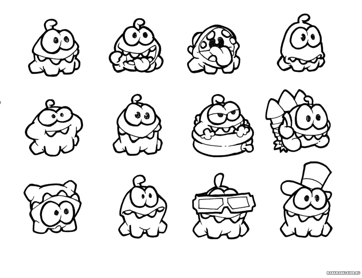 Раскраска. Ам-Ням