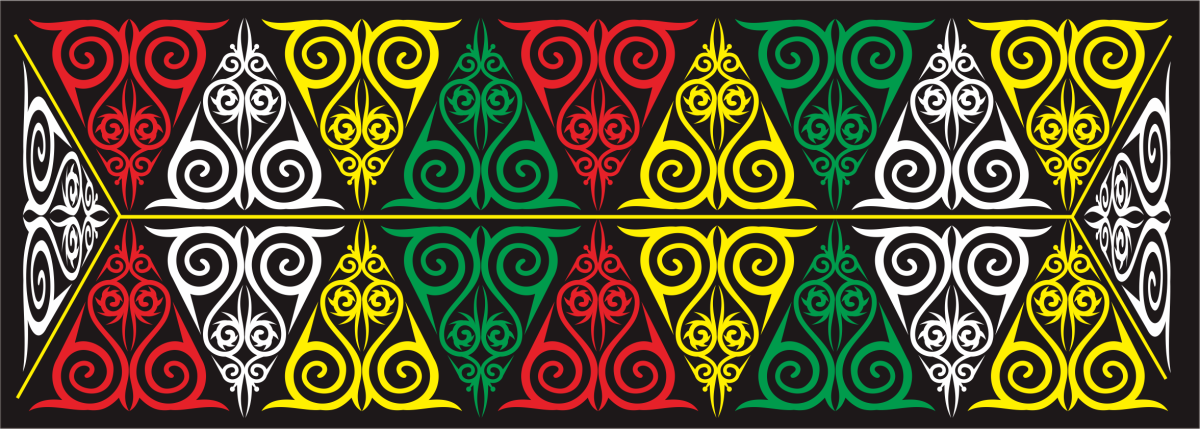 Киргизский национальный орнамент