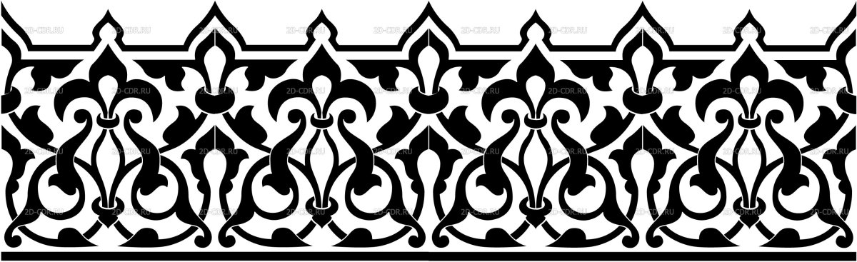 Ингушский орнамент вектор