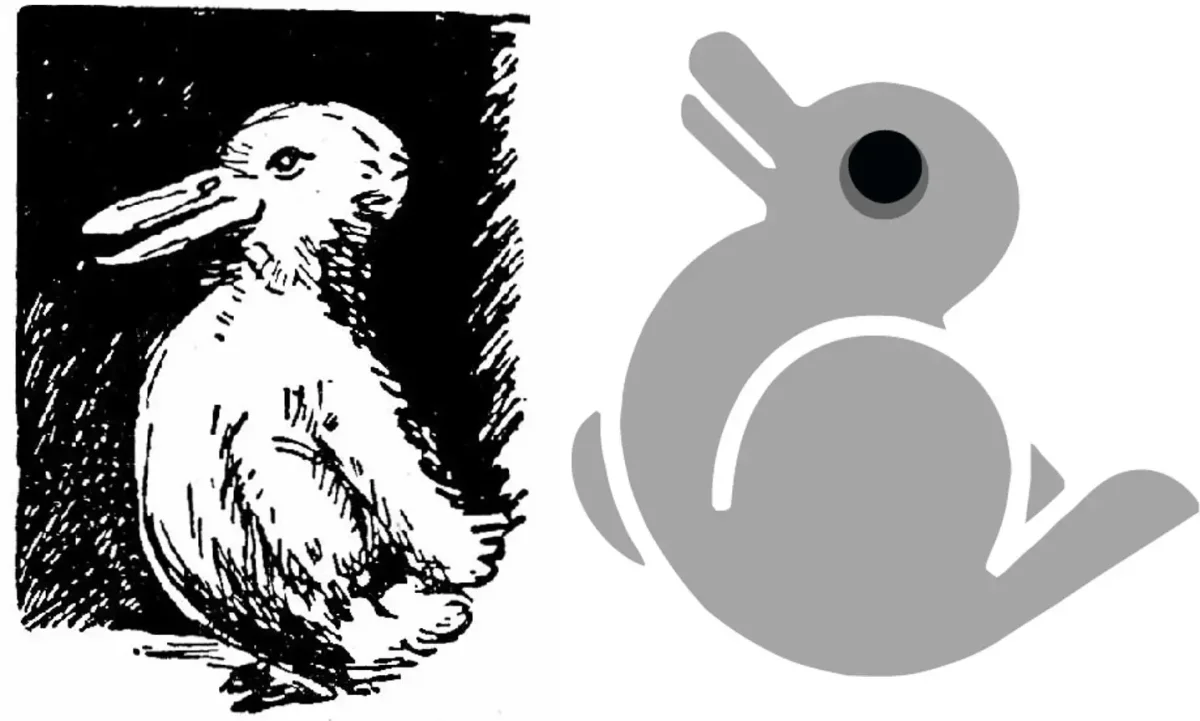 Иллюзия перевертыш утка заяц