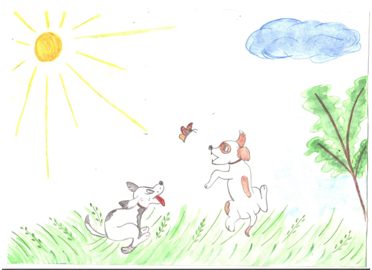 Барбос рисунок для детей