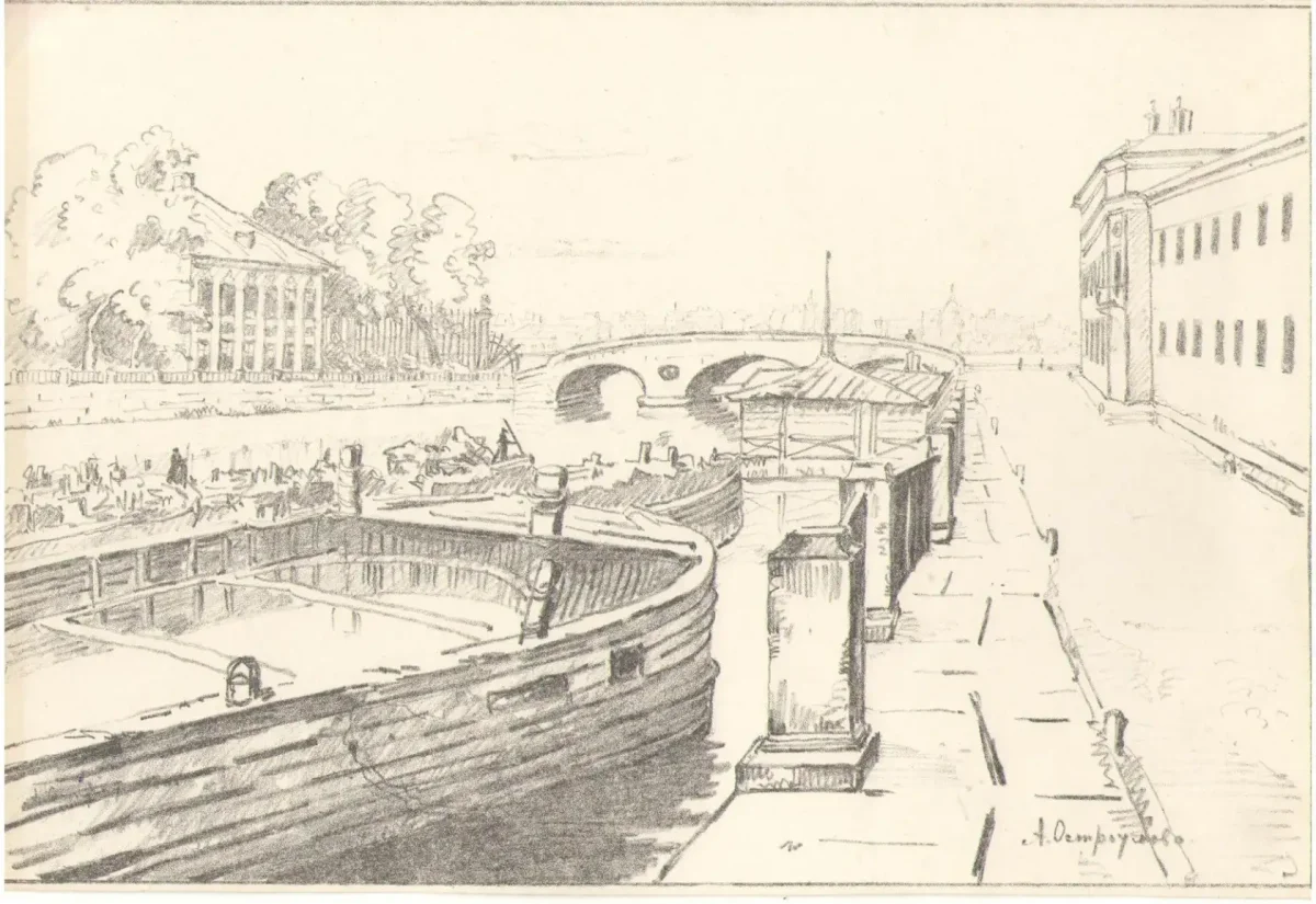 Блокада Ленинграда рисунки карандашом