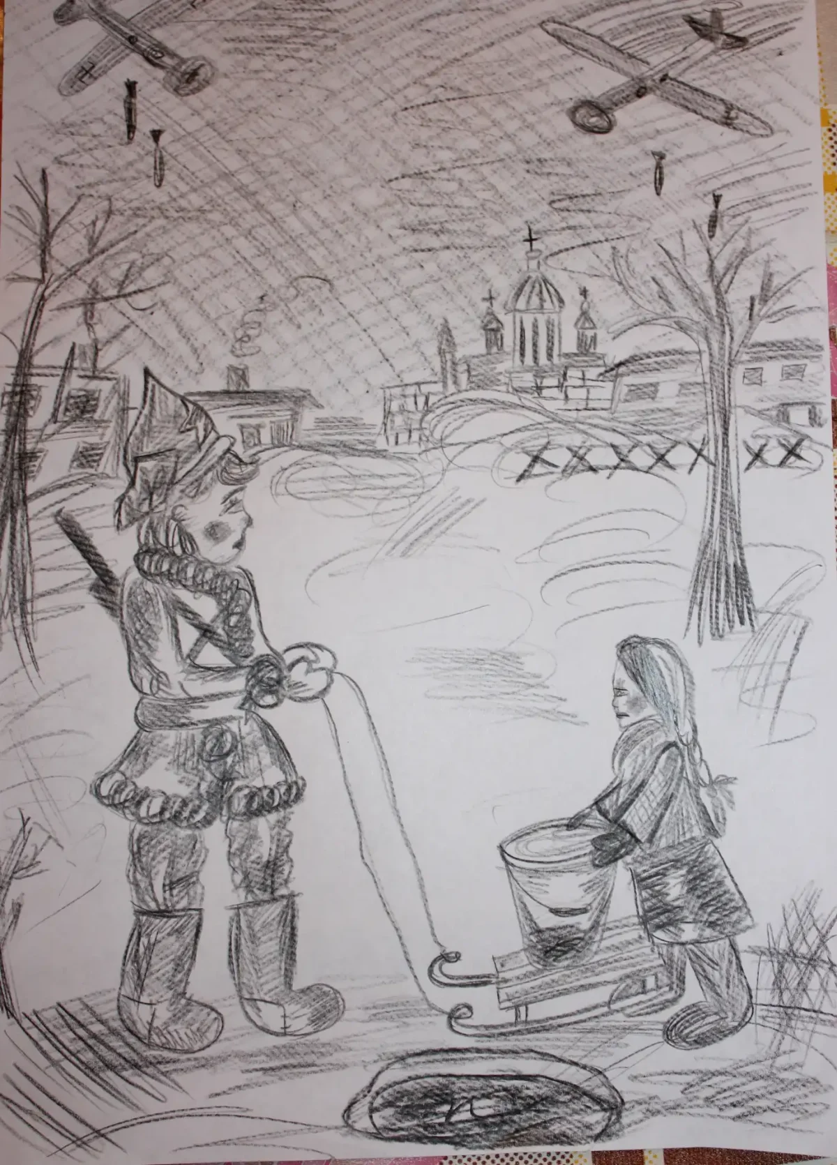 Дворцовая площадь в Санкт-Петербурге гравюра