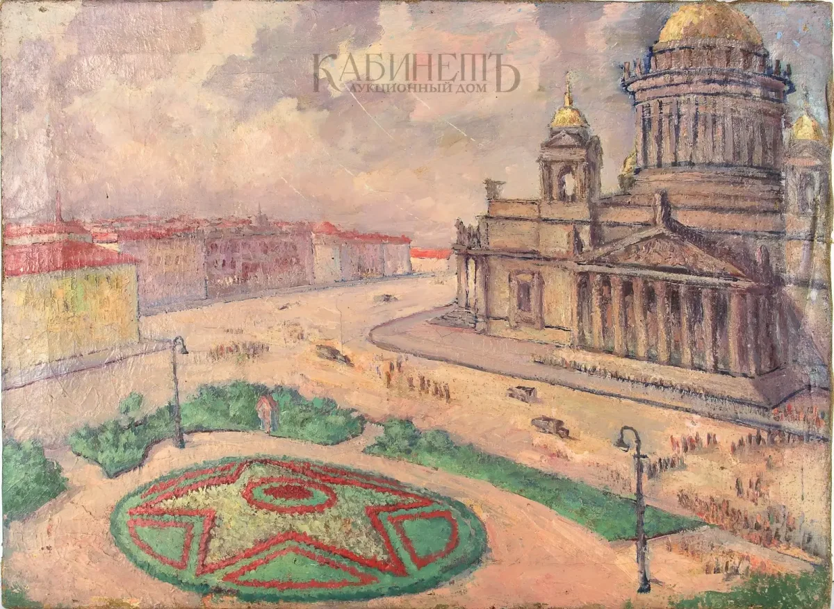 Мстислав Добужинский медный всадник