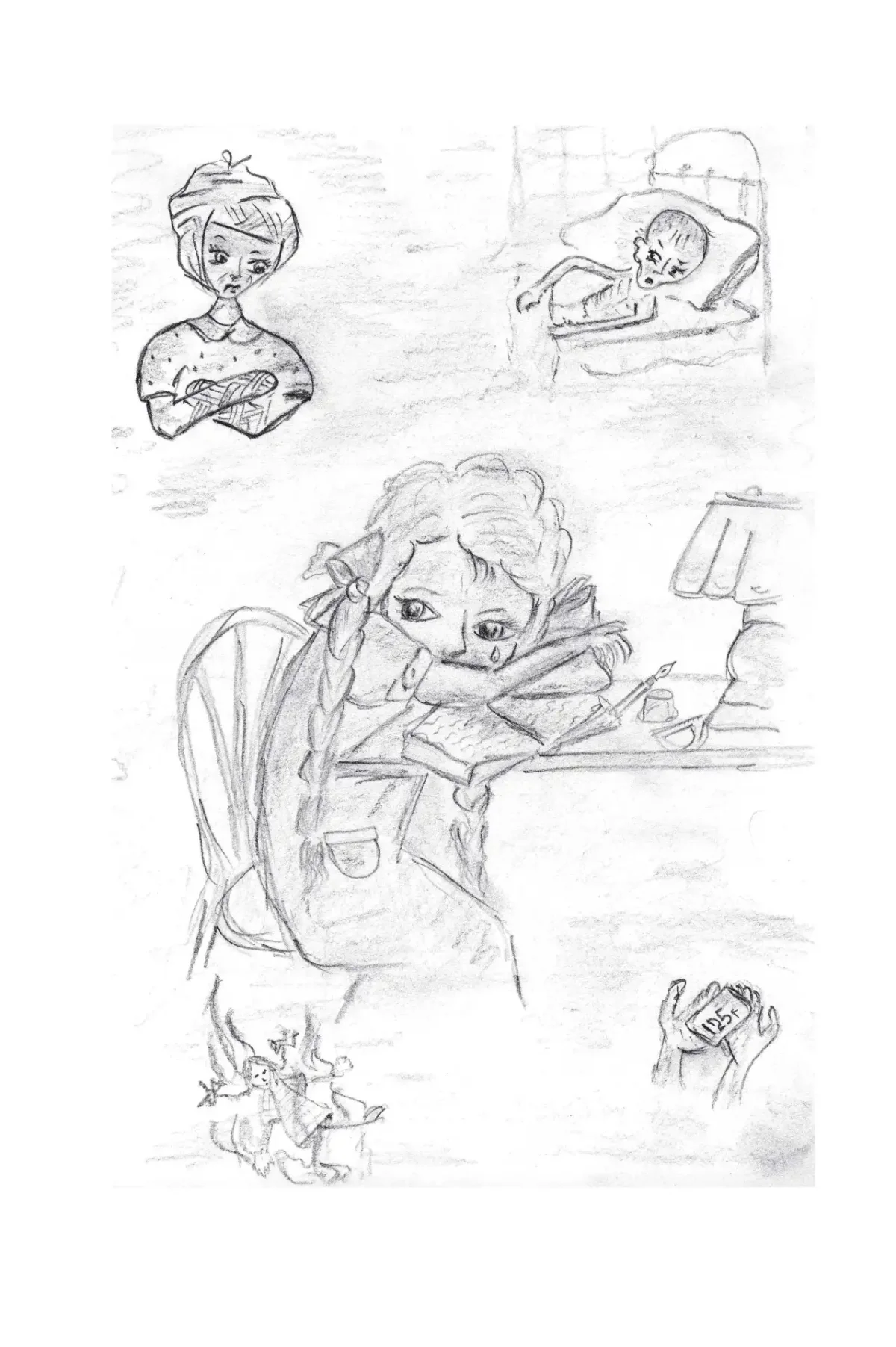 Письмо солдату картинка раскраска