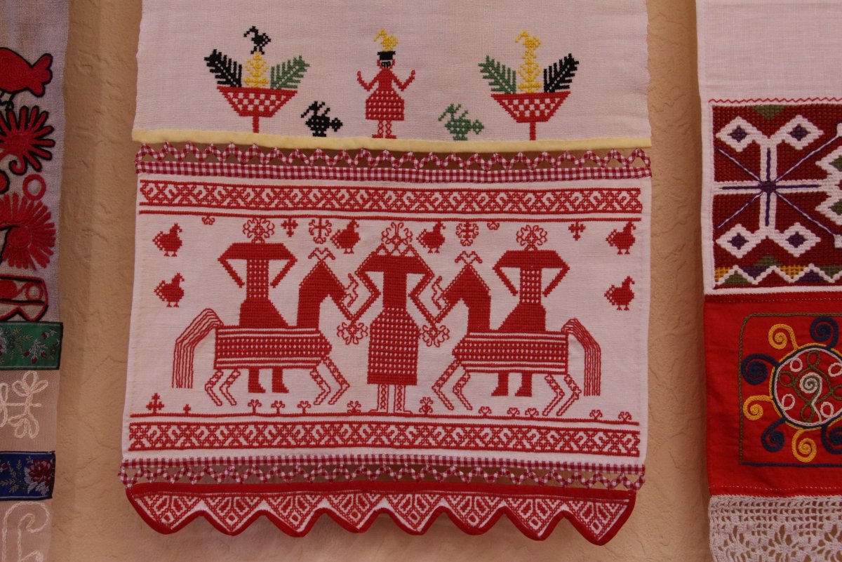 Вышивка рушники Вологодская Губерния