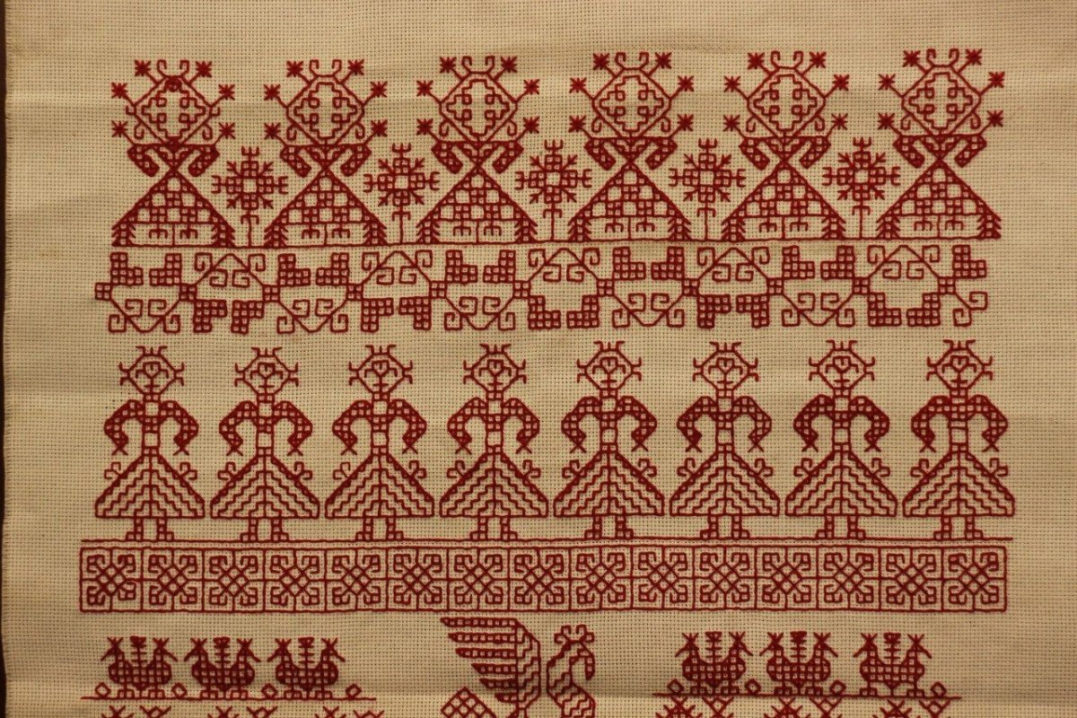 Рушник Вологодский узор 19 век