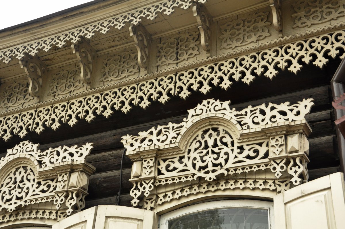 Рамка в народном стиле