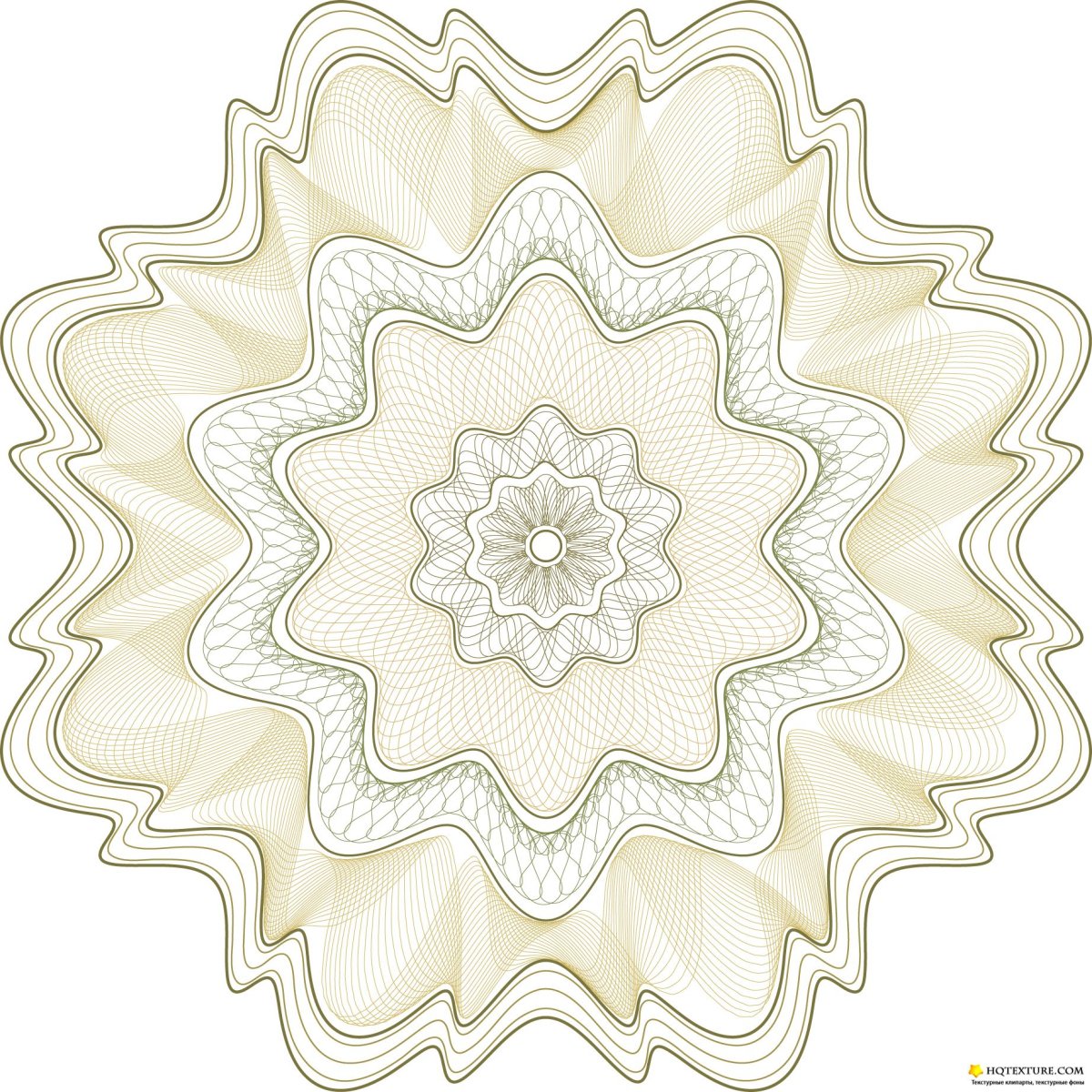 Защитная сетка гильош вектор