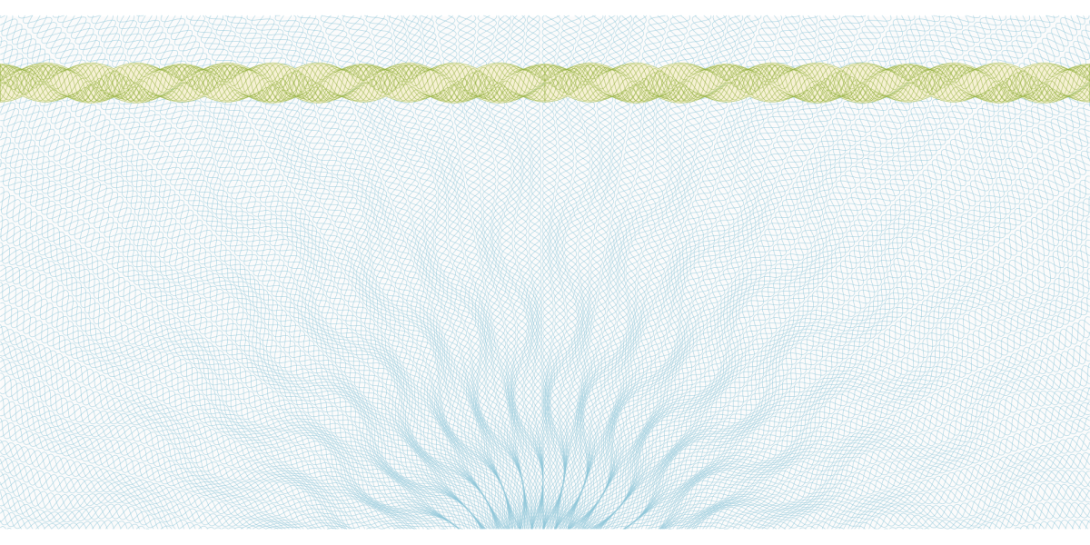 Гильош для сертификата