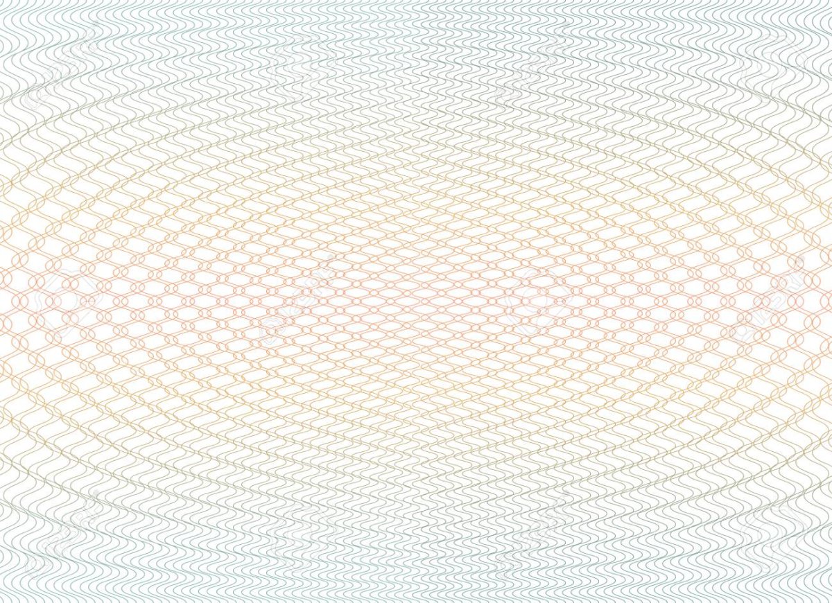 Защитная сетка гильош вектор