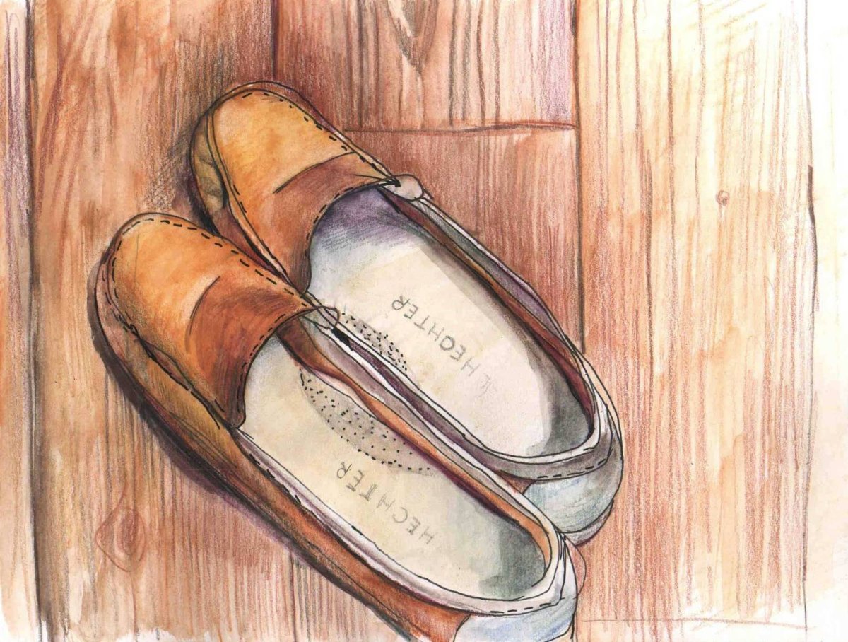 Галоша рисунок