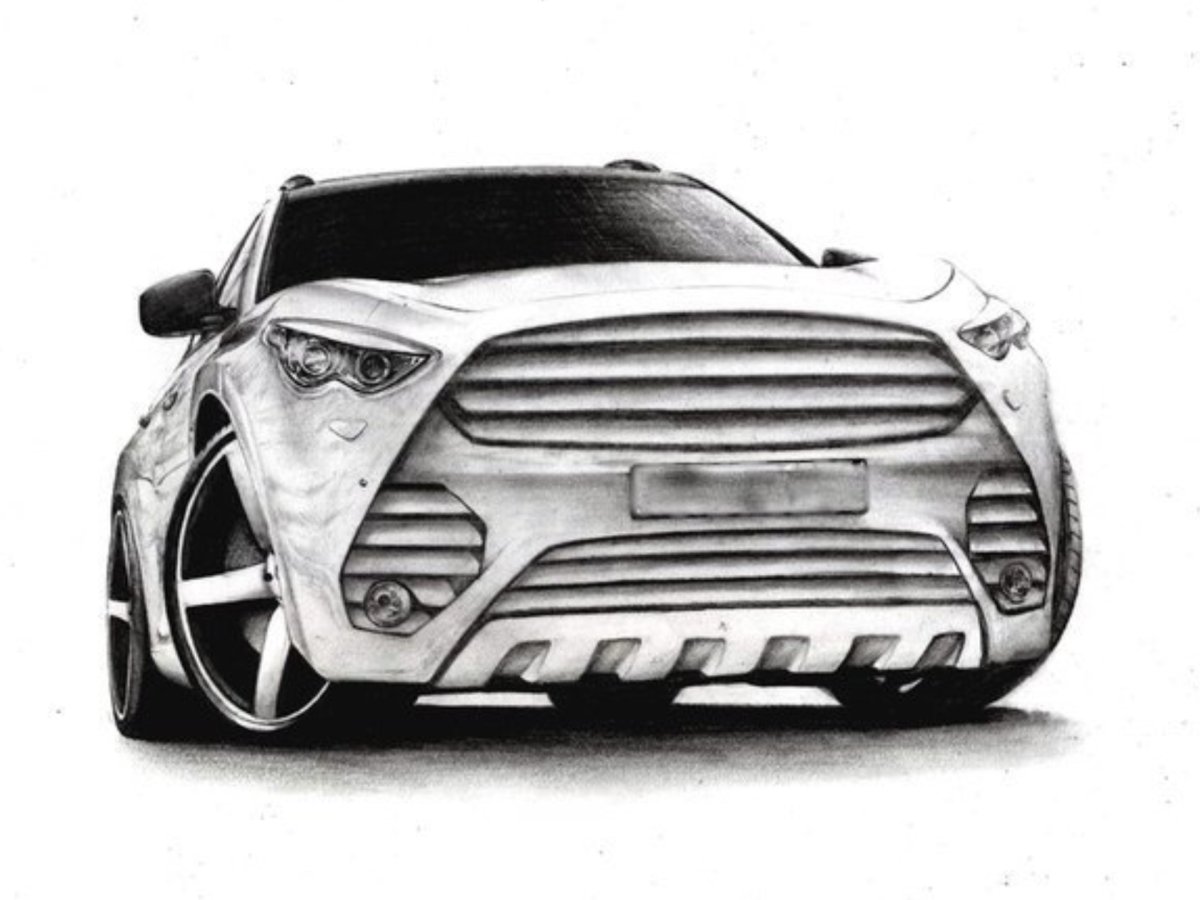 Рисунки автомобилей Инфинити