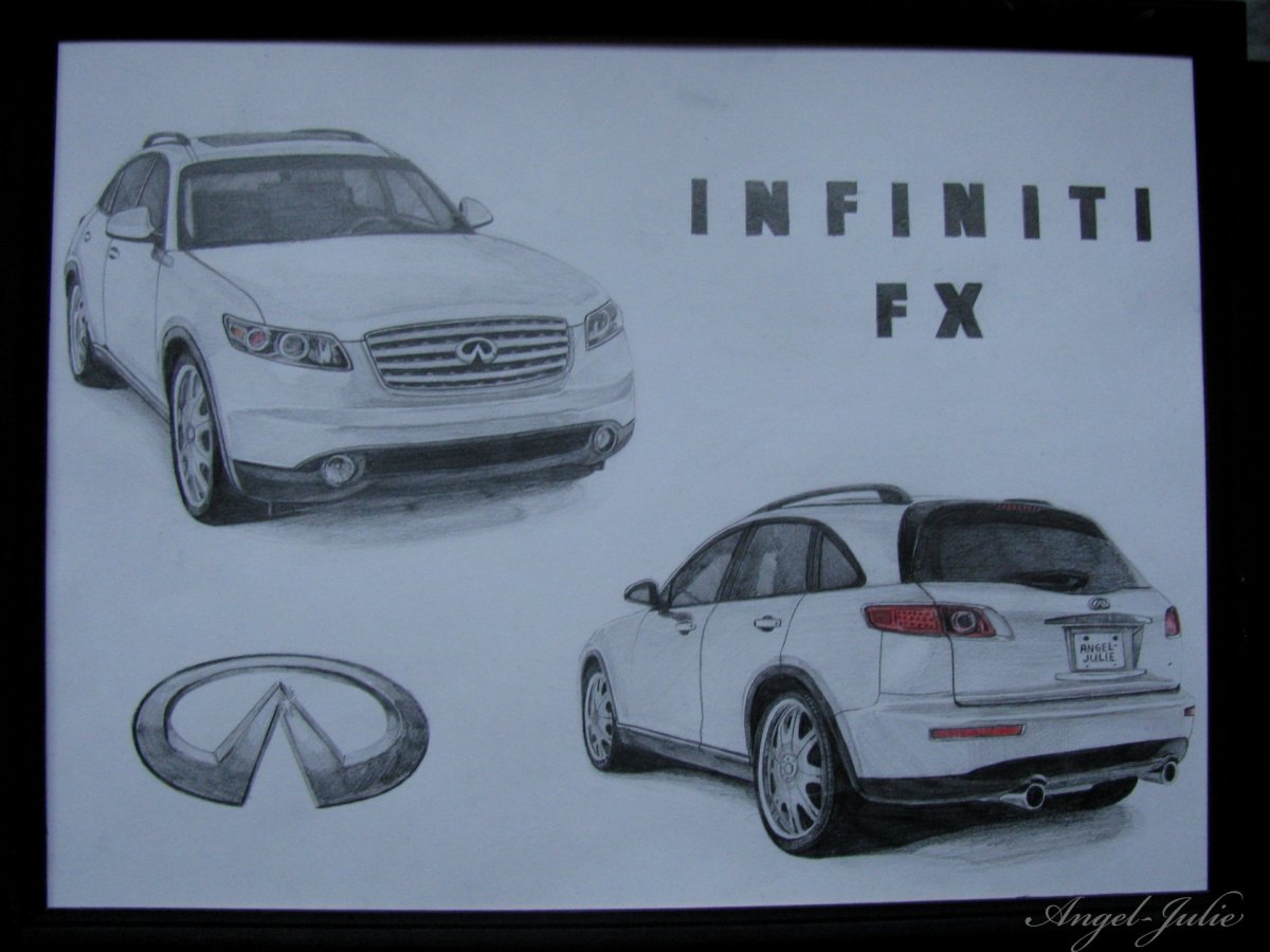 Нарисовать Инфинити