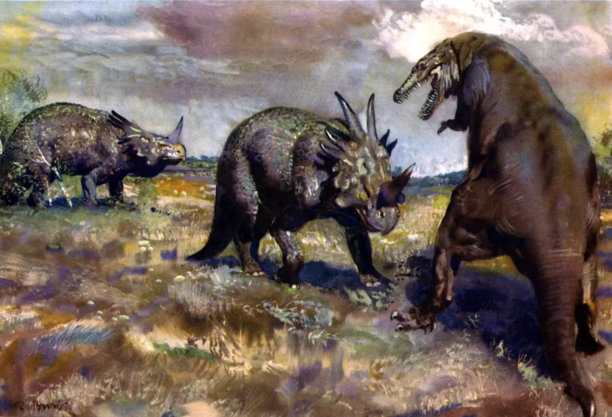 Стиракозавр Зденек Буриан