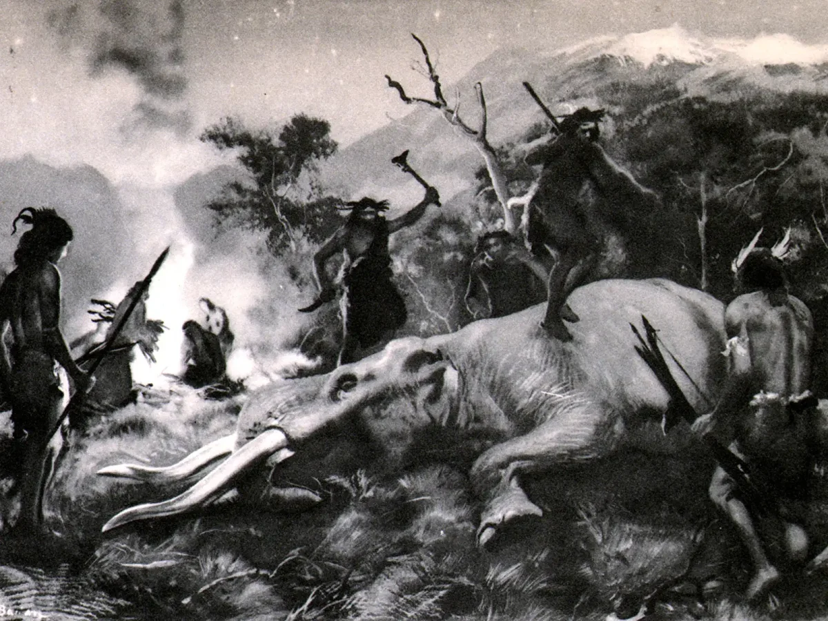 Зденек Буриан мамонты