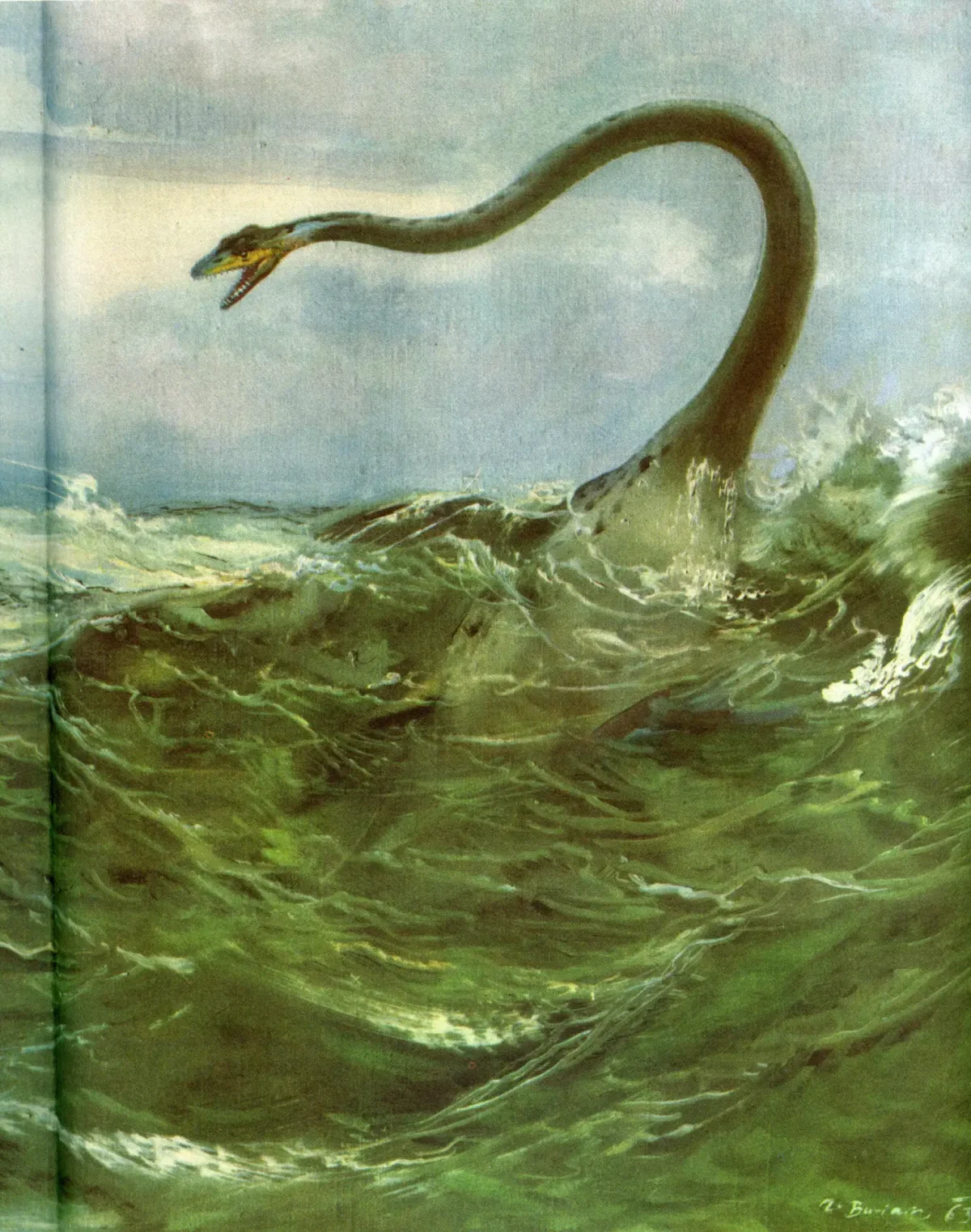 Художник Зденек Буриан