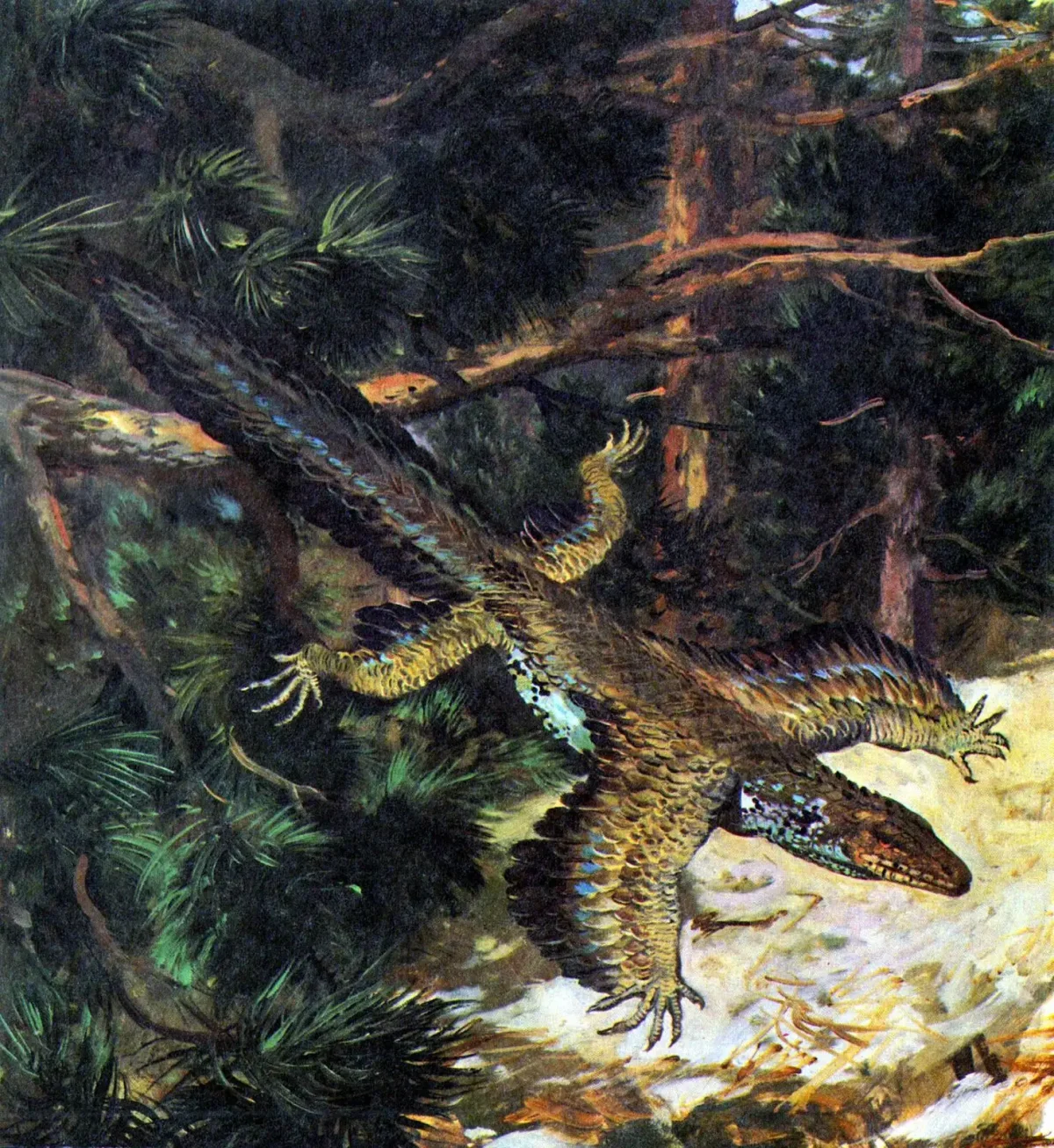 Зденек Буриан динозавры