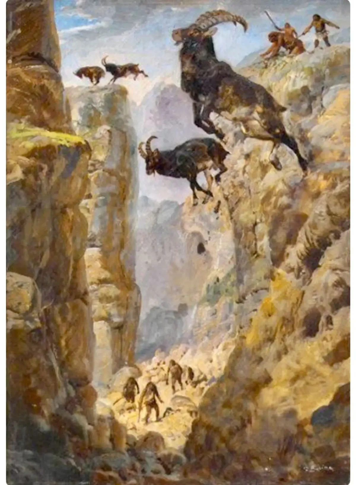 Зденек Буриан олень