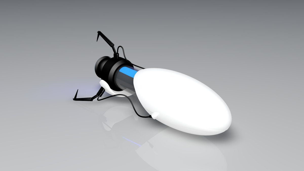 Лего Portal 2 портальная пушка