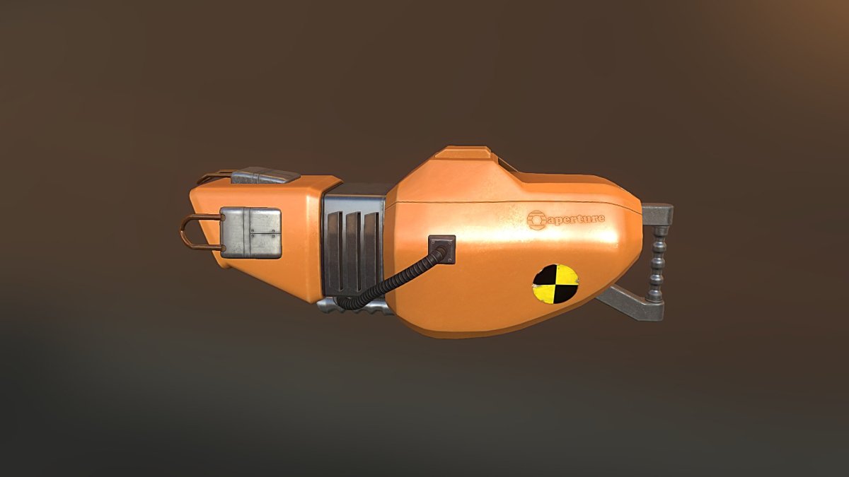 Portal stories Mel портальная пушка