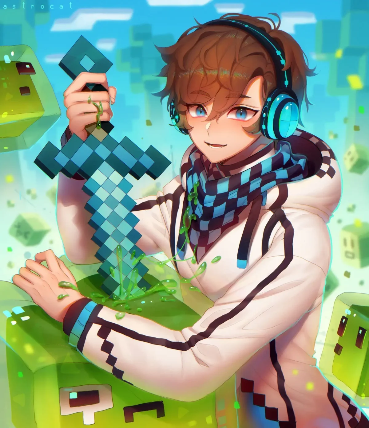 Разукрашки МАЙНКРАФТЕР