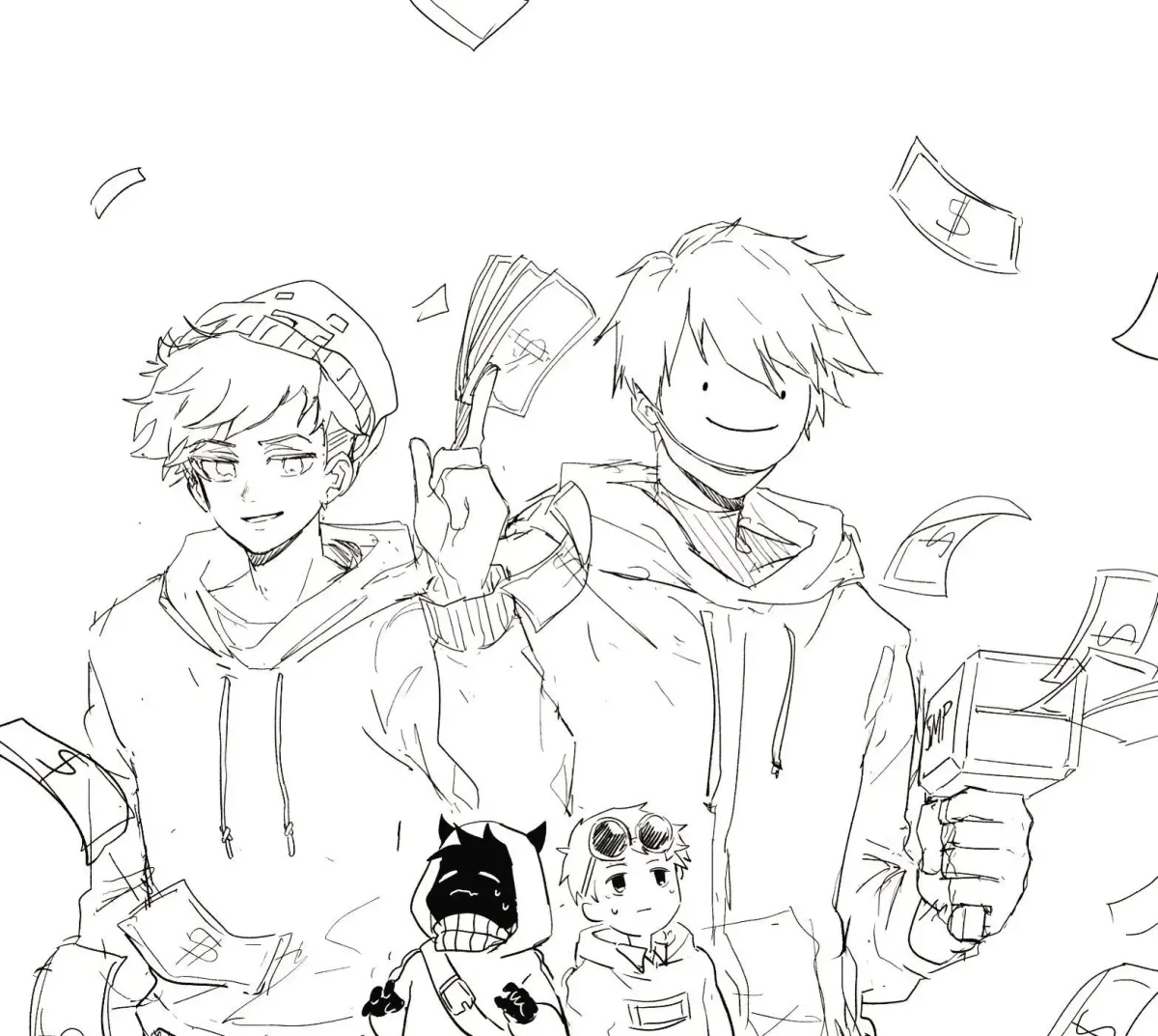 Раскраски для мальчиков маршмеллоу