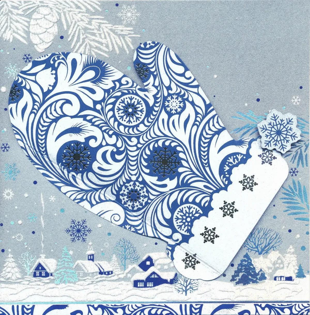 Зимний орнамент