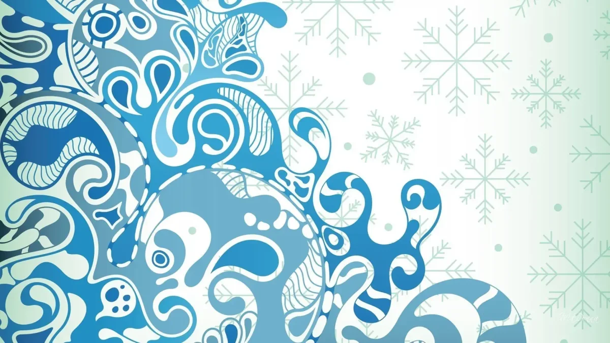 Зимний орнамент