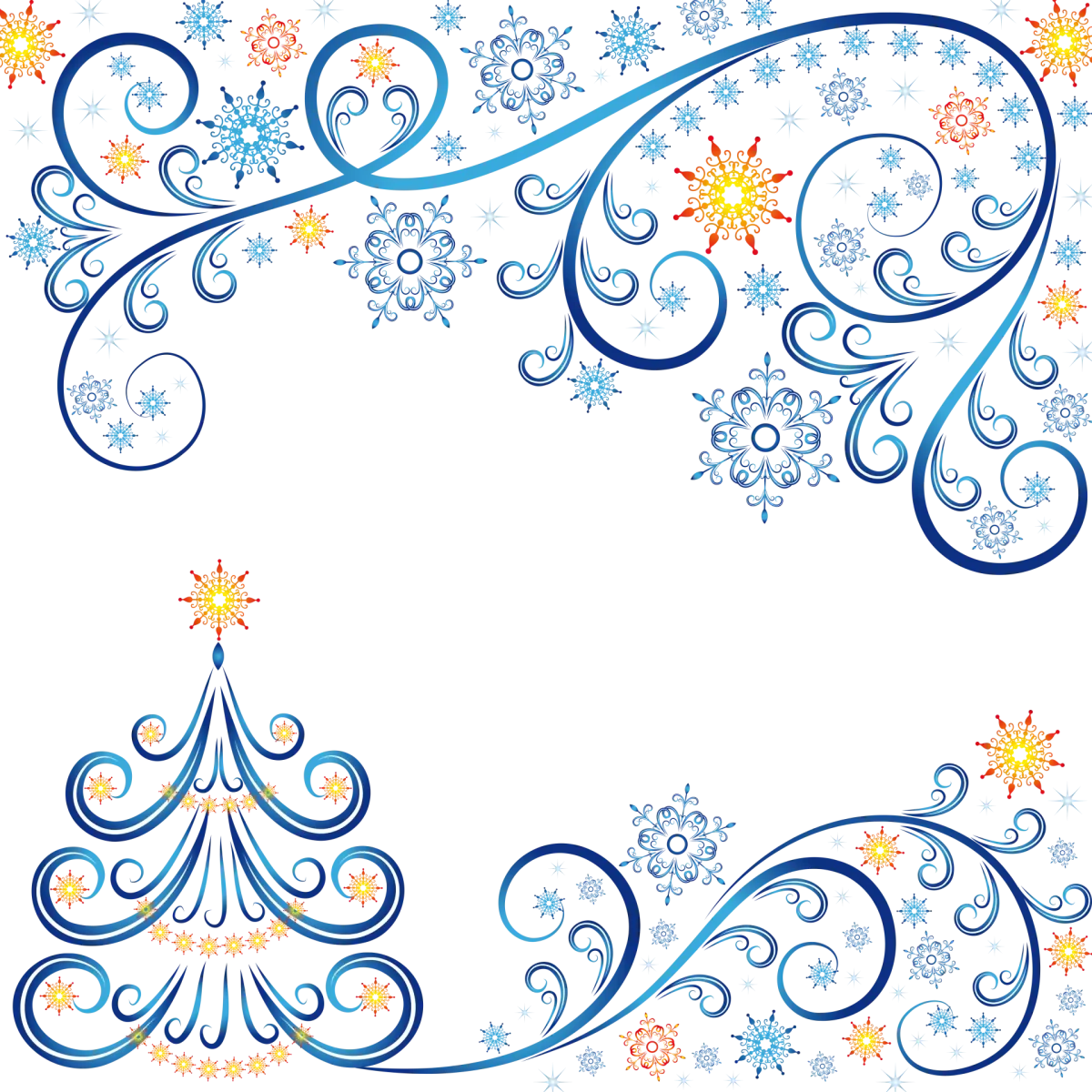 Новогодние узоры