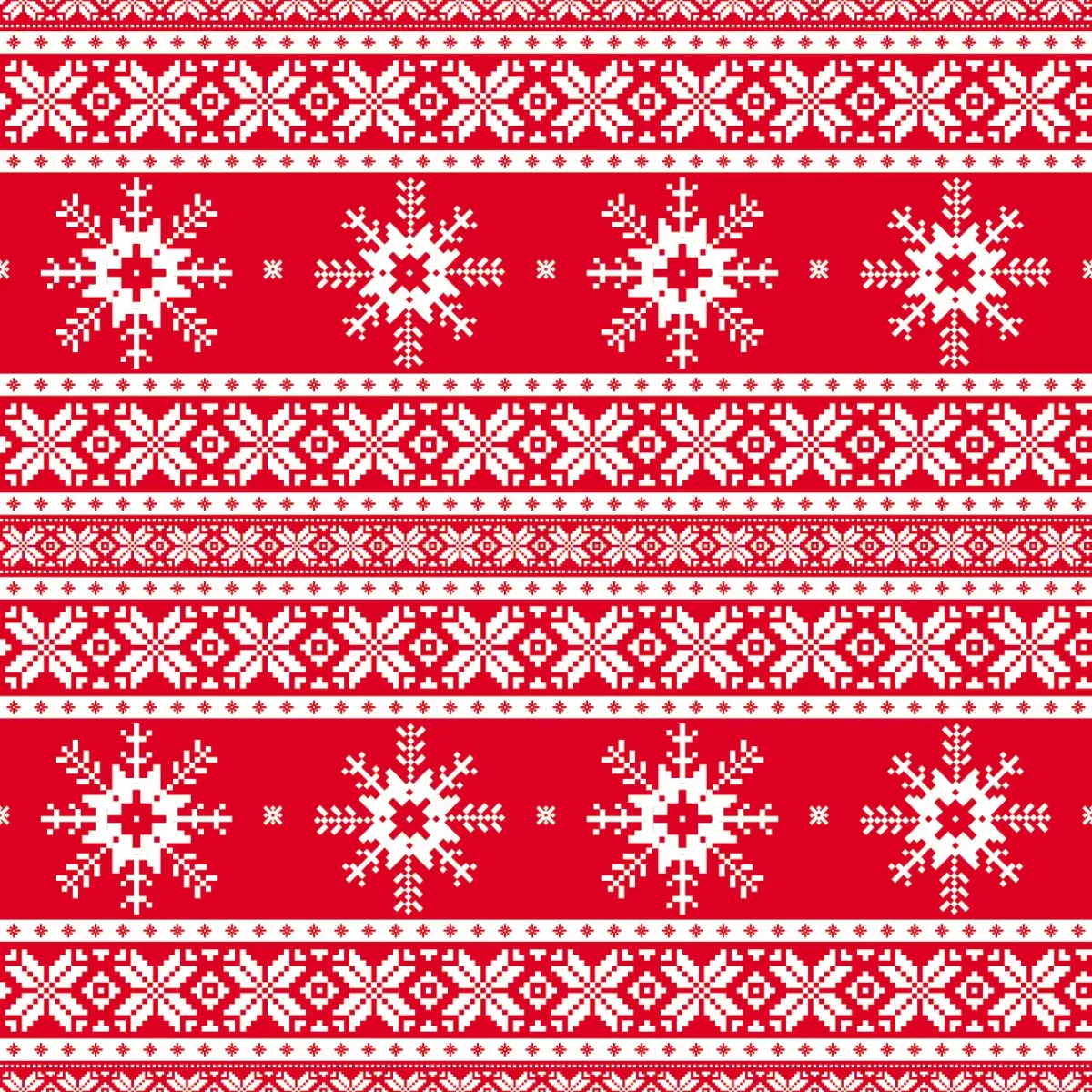 Русский новогодний орнамент