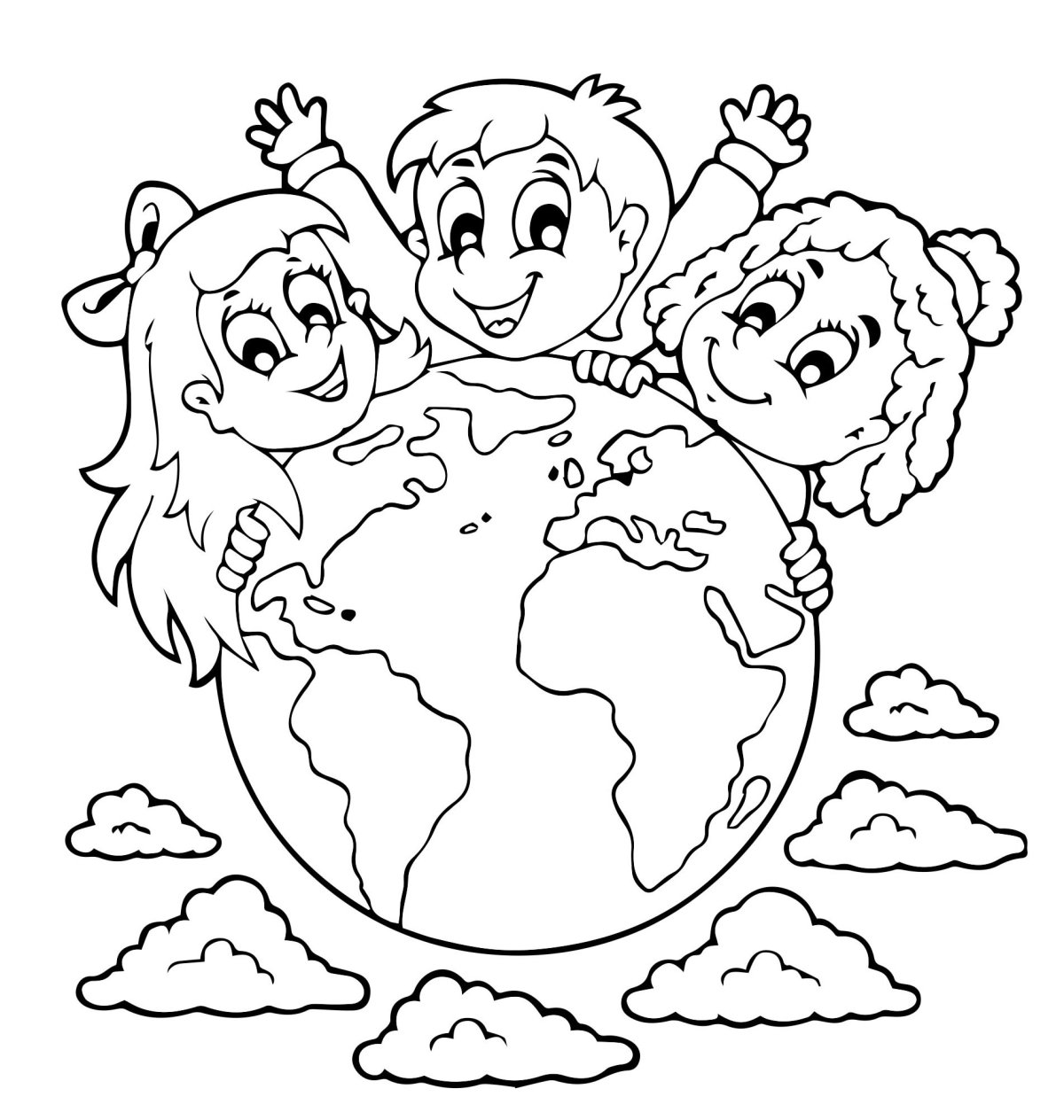 Сотворение раскраска