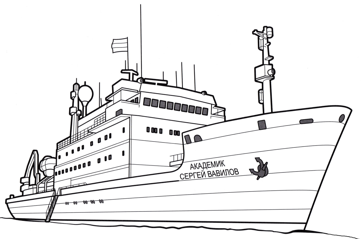 Ледокол 22220 схема