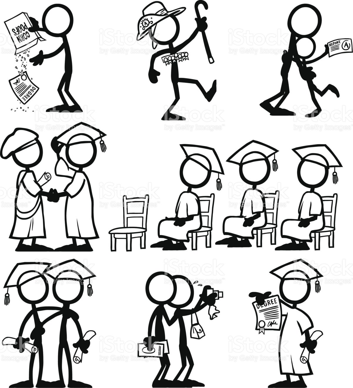 Простая Графика человечка