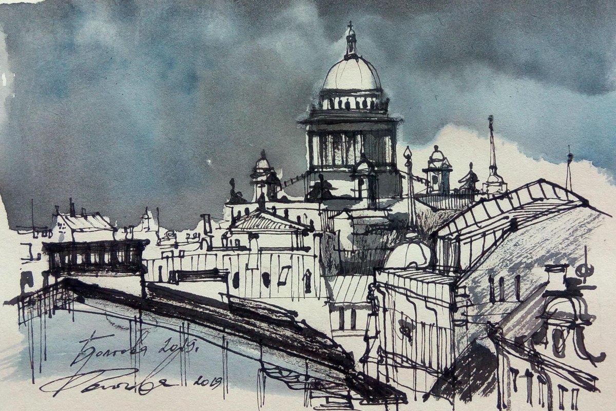 Санкт-Петербург вектор