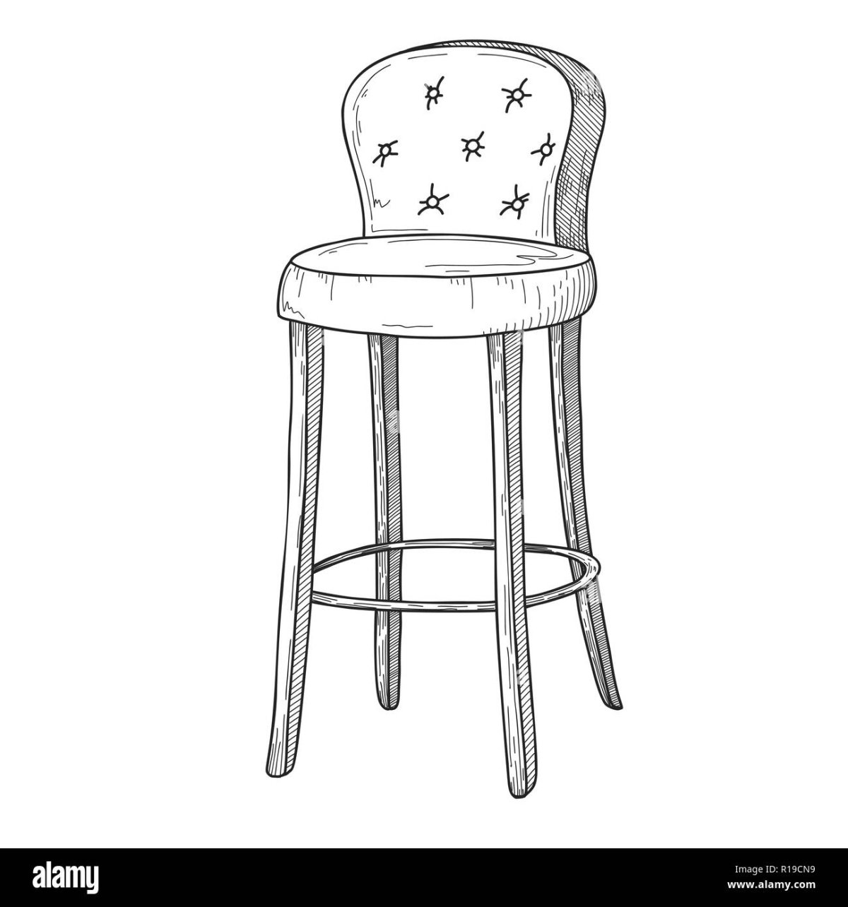 Маленькие стулья для срисовки