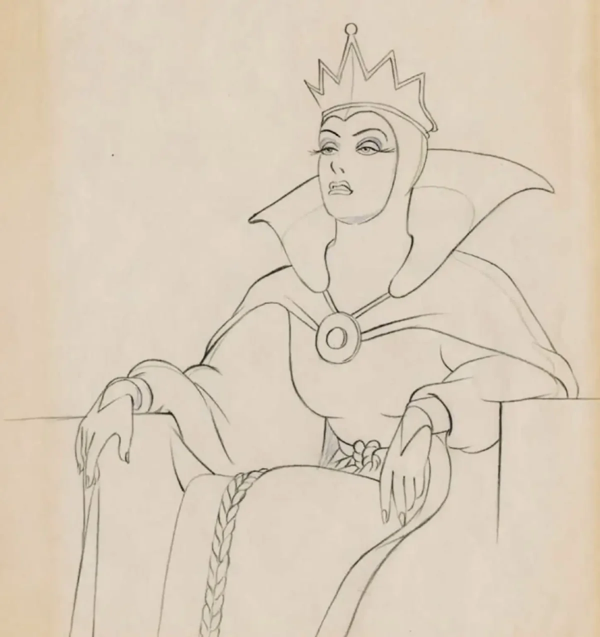 Раскраска Кай и Герда Снежная Королева